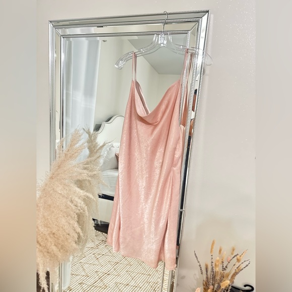 Altar'd State | Dresses | Pink Silk Mini Dress From Altered State In Size M  | Poshmark